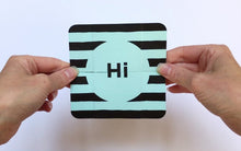 Load and play video in Gallery viewer, Video of the cards function and design in motion