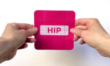 Load and play video in Gallery viewer, Video of the cards function and design in motion