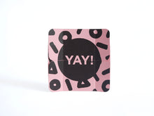 Load image into Gallery viewer, Front view of the card standing